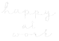 Happy Calligraphy Sticker