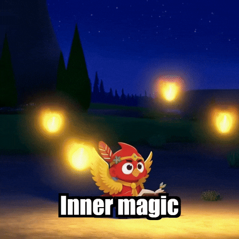 Wonder Inner Magic GIF by The Cardinal Virtue