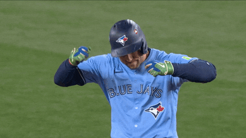 Happy Lets Go GIF by Toronto Blue Jays