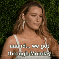 Working Monday Morning GIF by Blake Lively Fan