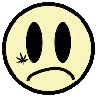 Chill Smile Sticker by Bad Drip Labs