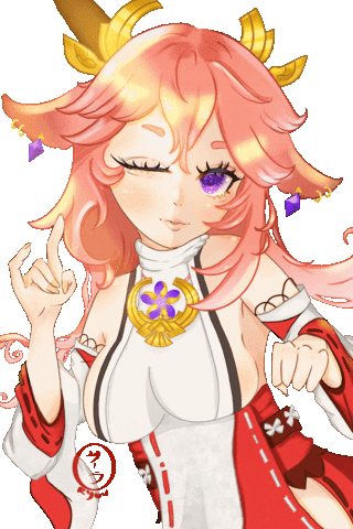 Girl Wink Sticker