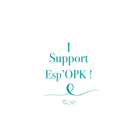 Support Teal Sticker by Cher SOPK