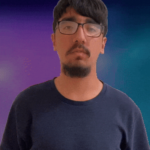 Grimacing... or smiling?