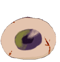 Halloween Eyeball Sticker by Marianna