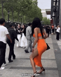 shiverchain woman weird creepy monster GIF