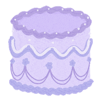 Birthday Cake Sticker