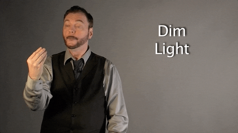 sign language dim light GIF by Sign with Robert