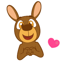 Heart Love Sticker by Mundo Bita
