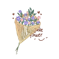 Happy Flower Sticker