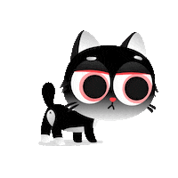 Cat Love Sticker by Agence YIELD