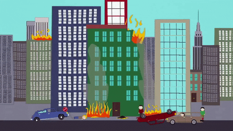 city burning GIF by South Park 