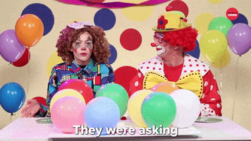 Hat Clown GIF by BuzzFeed