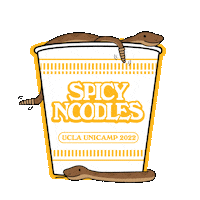Snake Noodles Sticker by UCLA UniCamp