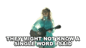 Singer Guitar Sticker by Allison Ponthier