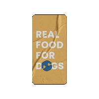 wunderdogae dog dog food real food wonderdog Sticker