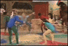weird exercise GIF