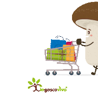 _ioboscovivo_ shopping shop buy mushroom Sticker