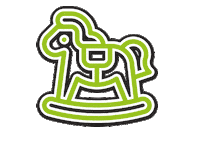 Toddlerzone Sticker by Inflatable Depot