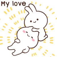 Cat Love Sticker by Minto Inc.