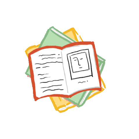 Book Read Sticker by weekendsundries