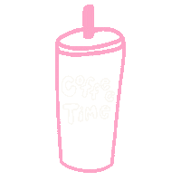 Happy Coffee Time Sticker