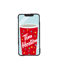 Roll Up The Rim Sticker by TimHortons