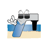 Drummondscico summer beach vacation scientific Sticker