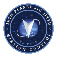 El Paso Bjj Sticker by Kemoy Anderson