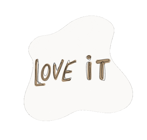 Love It Letters Sticker