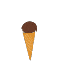 evelyn7huangtw summer icecream 夏天 冰淇淋 Sticker
