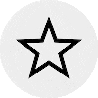 StoInternational white black star winter Sticker