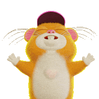 I Love You Hamster Sticker by Grind
