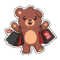 Happy Black Friday Sticker by BEARISH