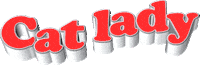 Cat Lady Sticker by AnimatedText