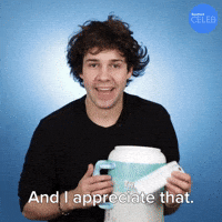 And I Appreciate That