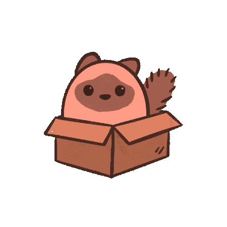 Cat Spinning Sticker