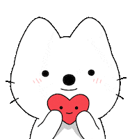 ilyakazakov love cat heart kawaii Sticker