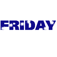 excited days of the week Sticker by NickiP