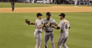Group Hug Win GIF by MLB
