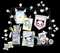 chickawaii cute friends kawaii work GIF