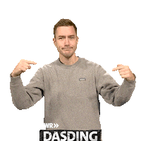 Point Pointing Sticker by DASDING