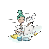 happy girl Sticker by Ivo Adventures