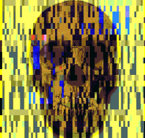 glitch death GIF by Xenoself