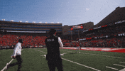 Excited College Football GIF by Wisconsin Badgers