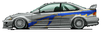 Honda Coupe Sticker