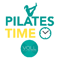 Time Pilates Sticker by Grupo VOLL