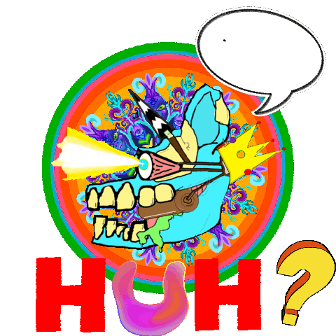 Wait What Omg Sticker