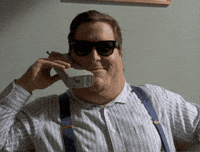 Christian Bale Laughing GIF