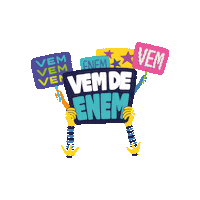 Enem Sticker by Estácio